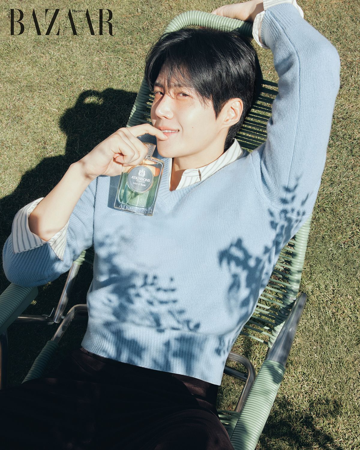 김선호가 입은 스웨터, 팬츠는 Taille. 셔츠는 Tonywack. 