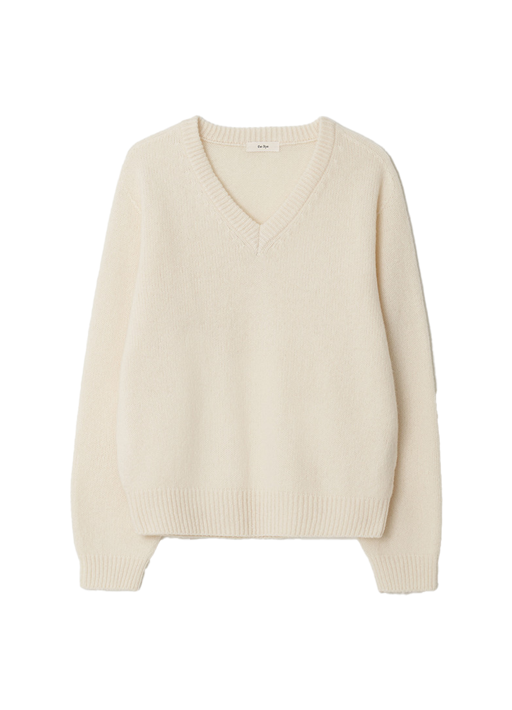 홀가먼트 브이넥 니트