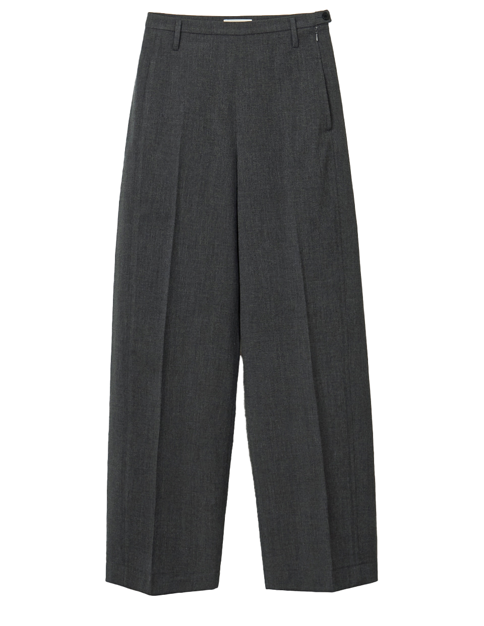 MARGUAX high-rised minimal round fit pants