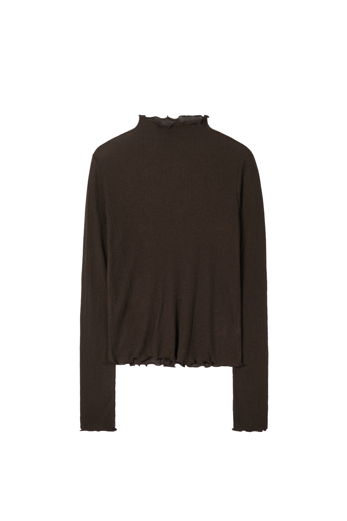 See-Through Half-Neck Top