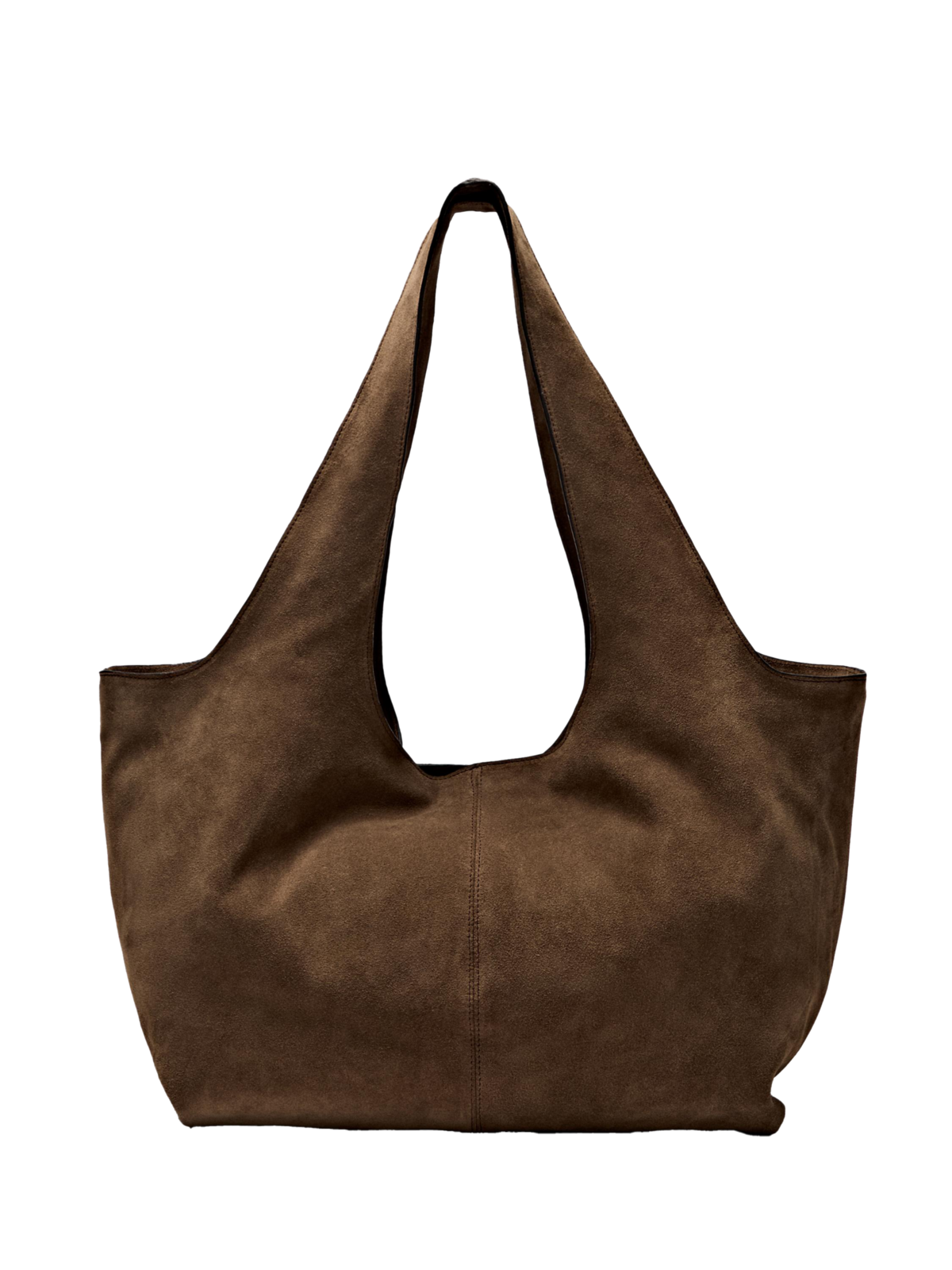 스플릿 스웨이드 맥시 토트백