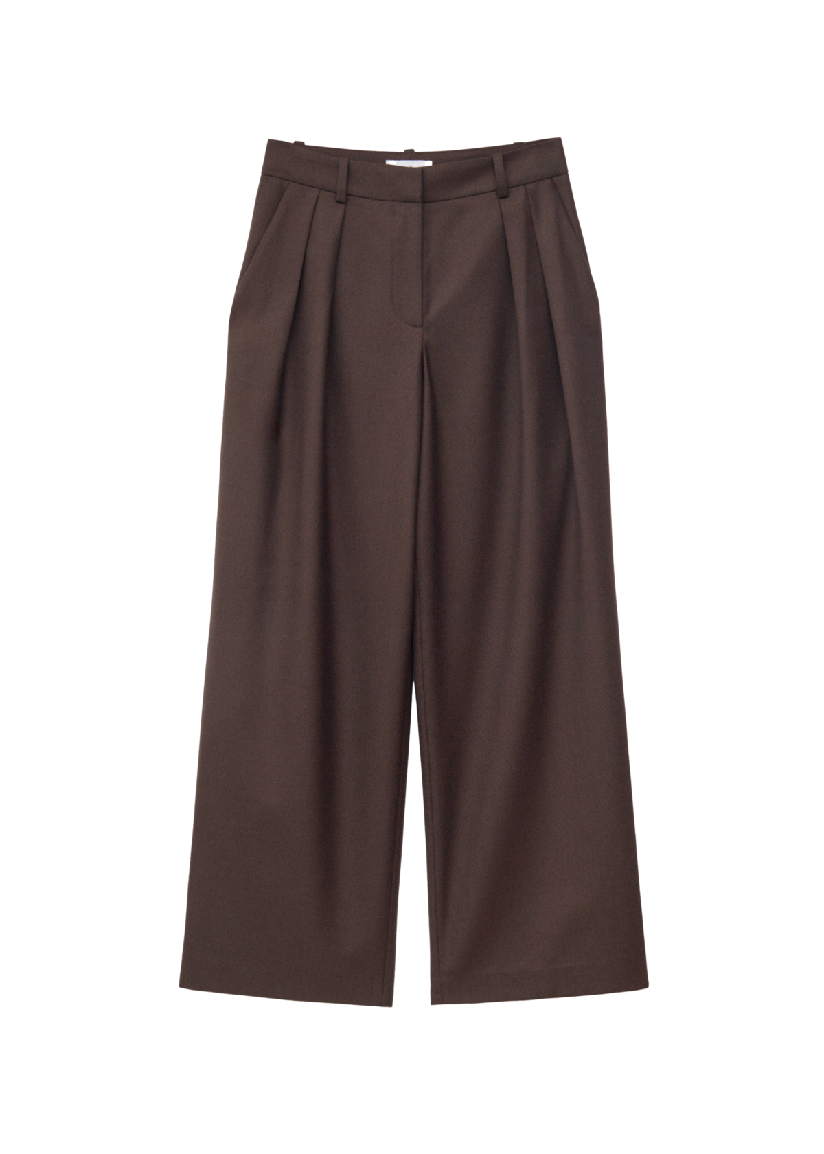 울 블렌드 테일러드 트라우저