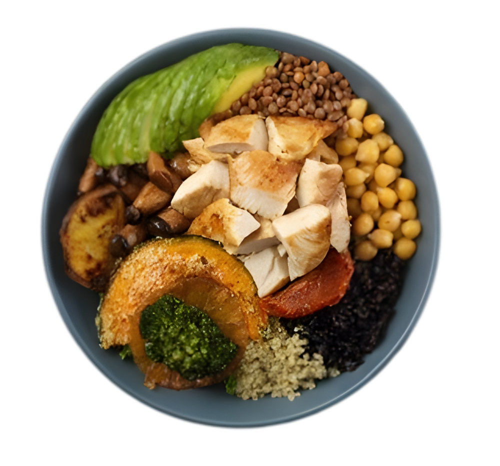 알라보 수비드 닭가슴살 아보카도 샐러드