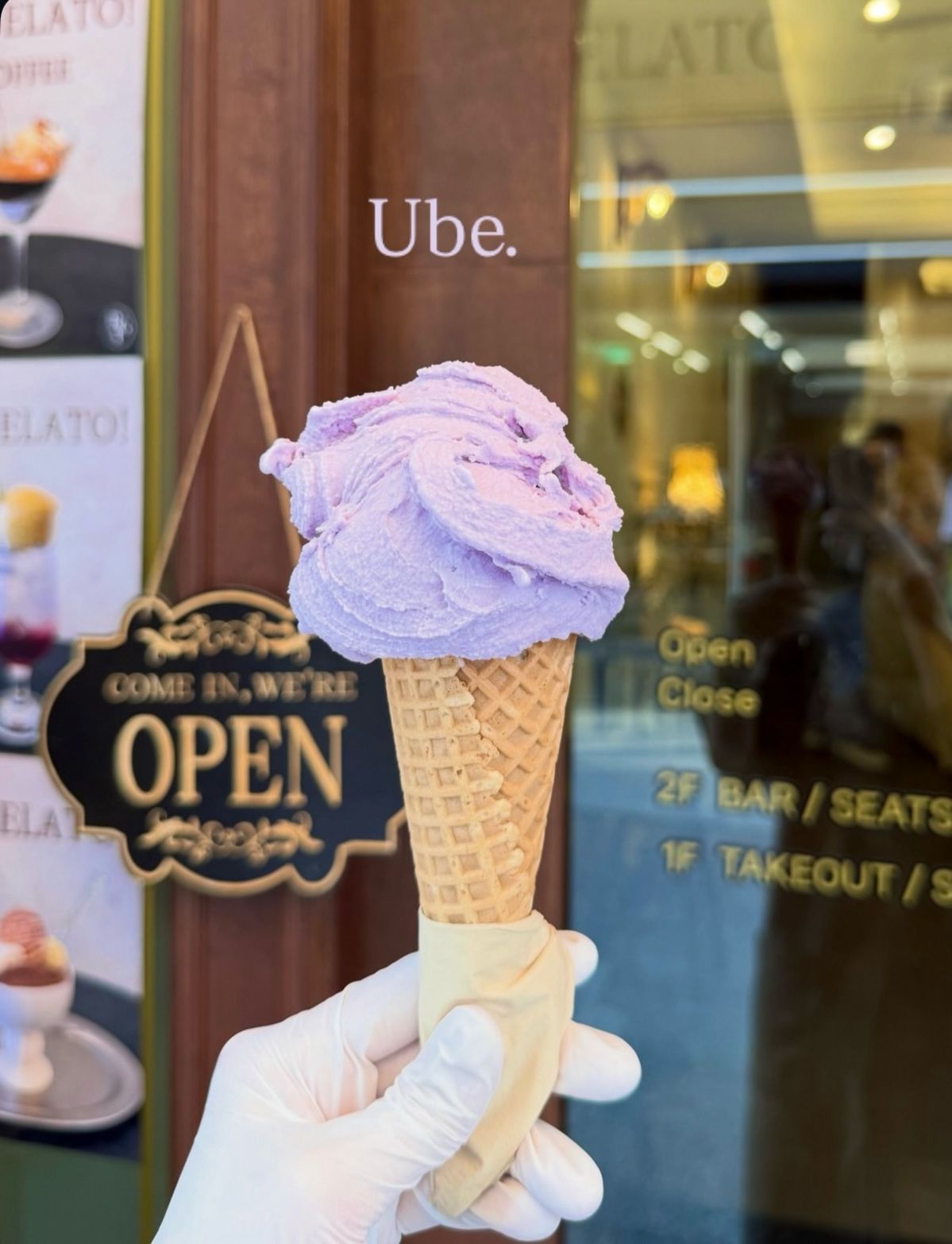 '로젤라또' 우베젤라또 / @rogelato_seoul