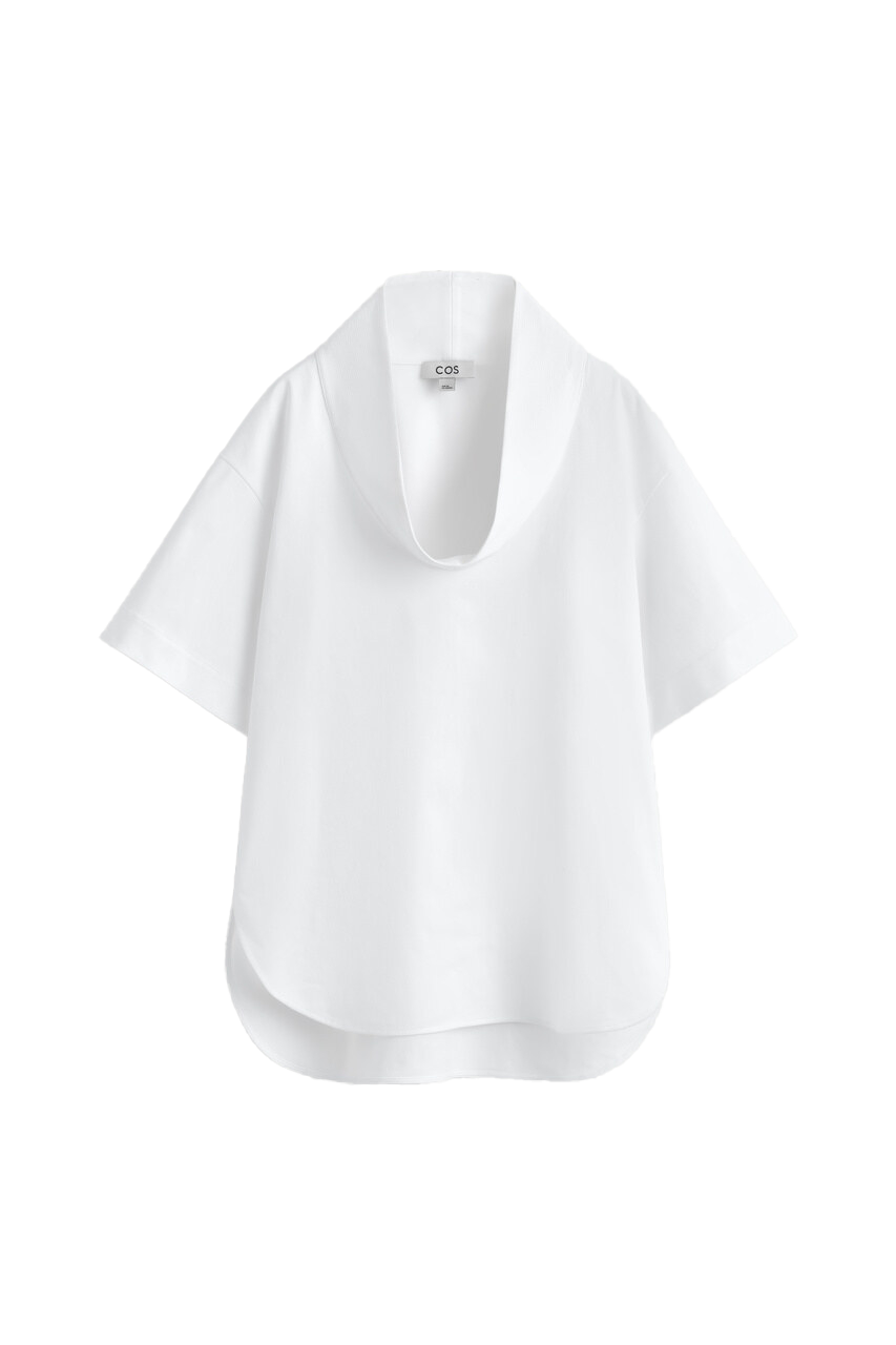 이그제저레이트 퍼널넥 탑