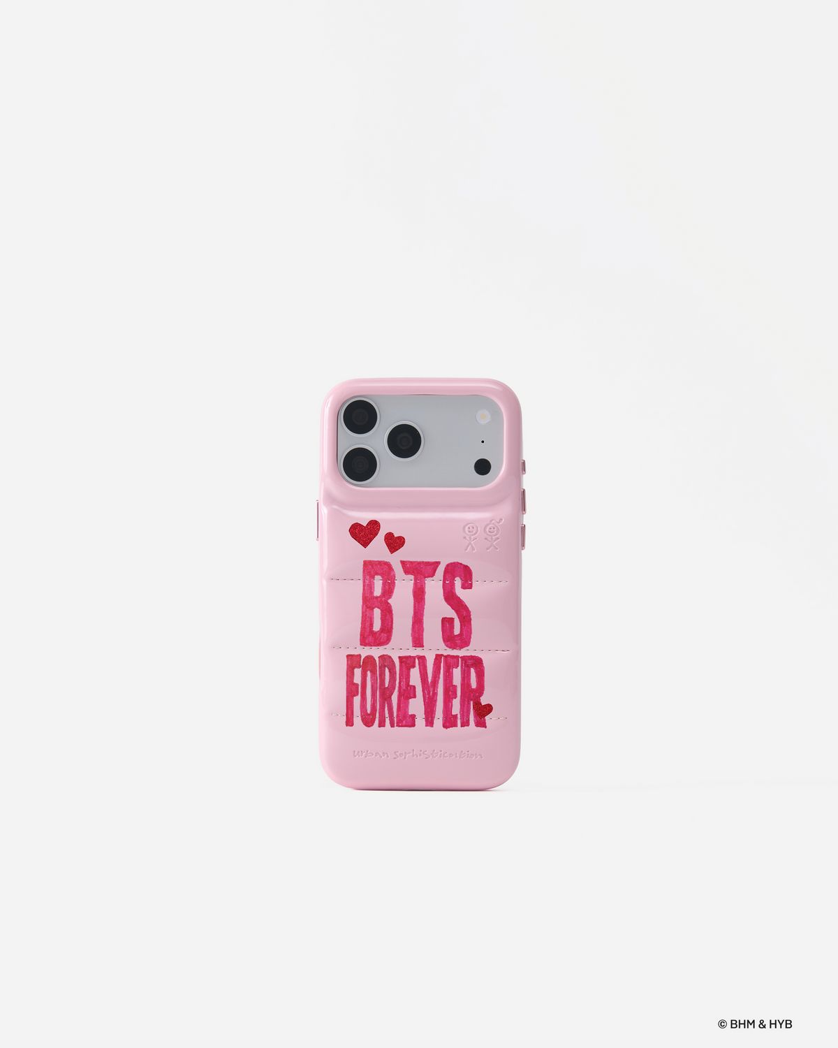 The Puffer Case® - BTS Poster in Baby Pink 16만7천원(출처: 브랜드 제공)