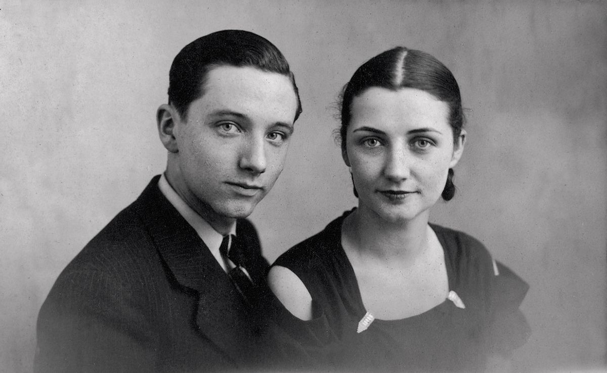 롱샴을 탄생시킨 창업자 장 카세그랑과 그의 아내 르네 카세그랑(Jean and Renée Cassegrain).