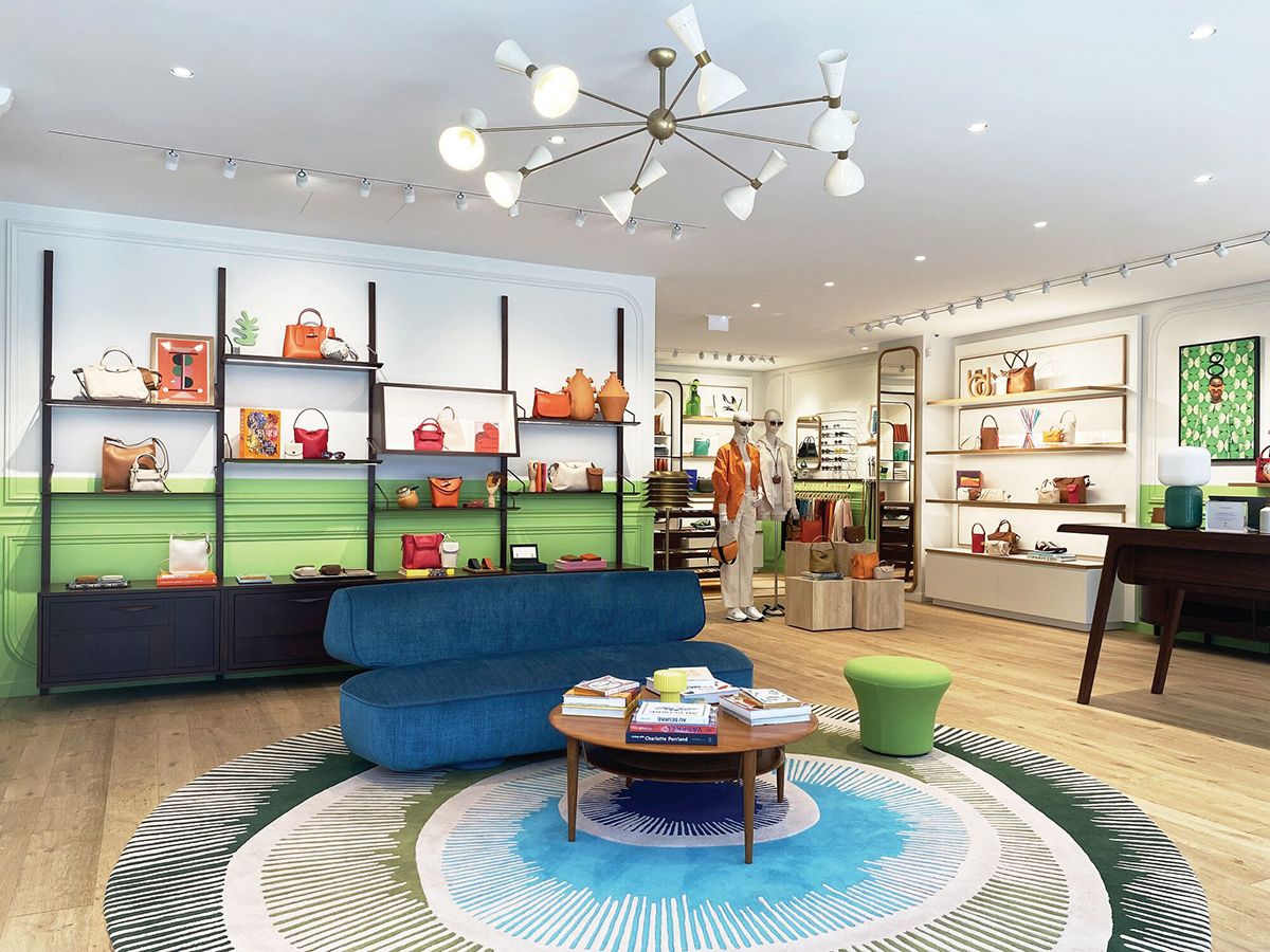 파리의 롱샴 매장