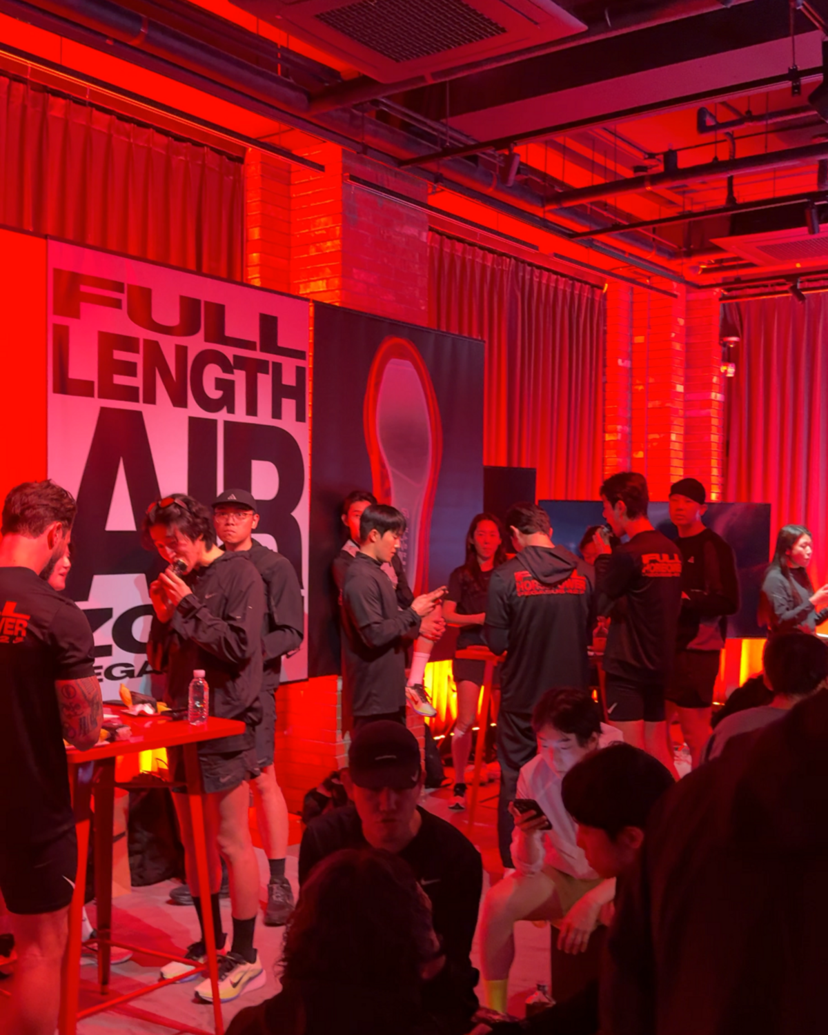 행사장 안을 가득 채운 러너들