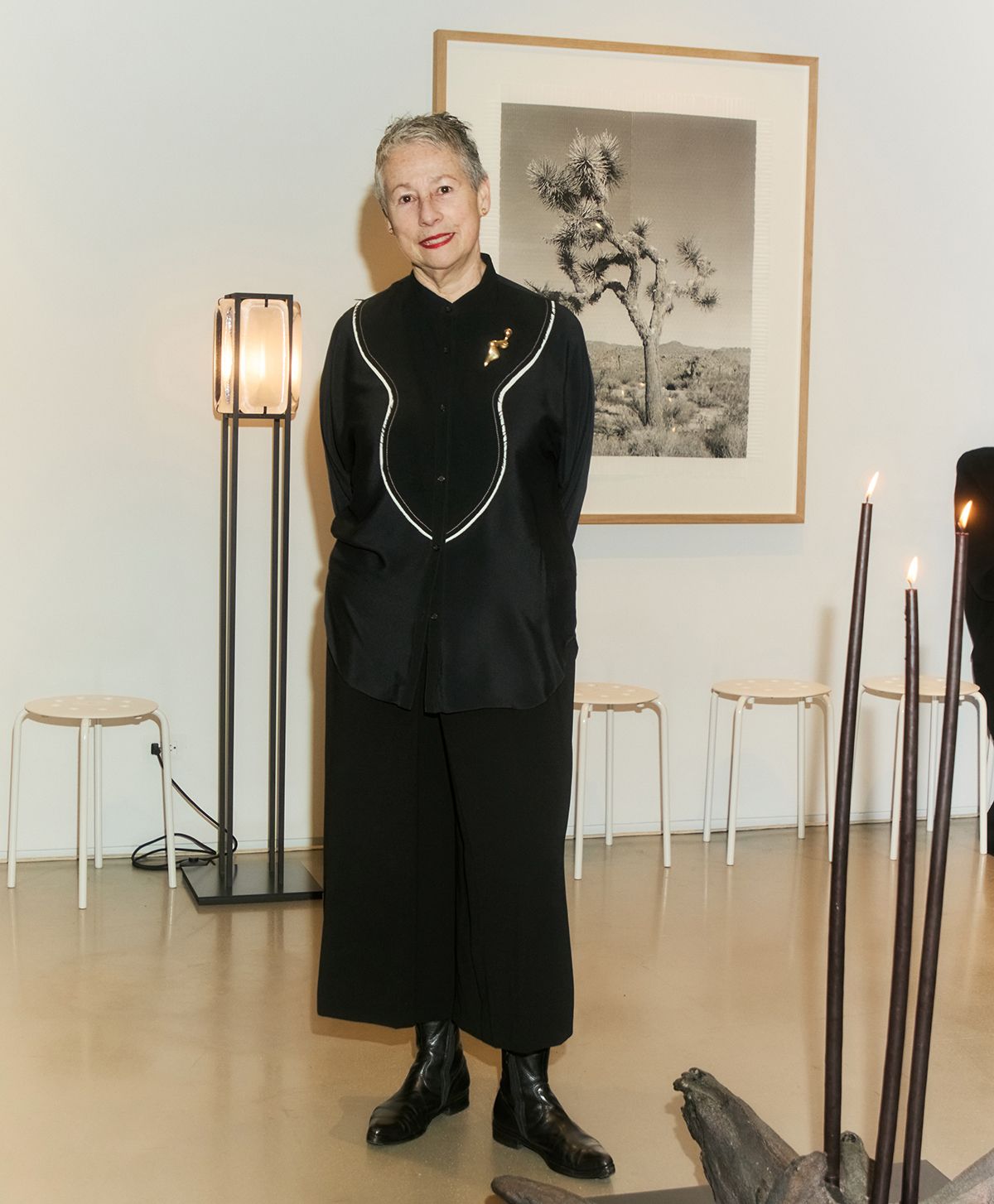 애슐린을 입은 크리스티나 그라할레스.