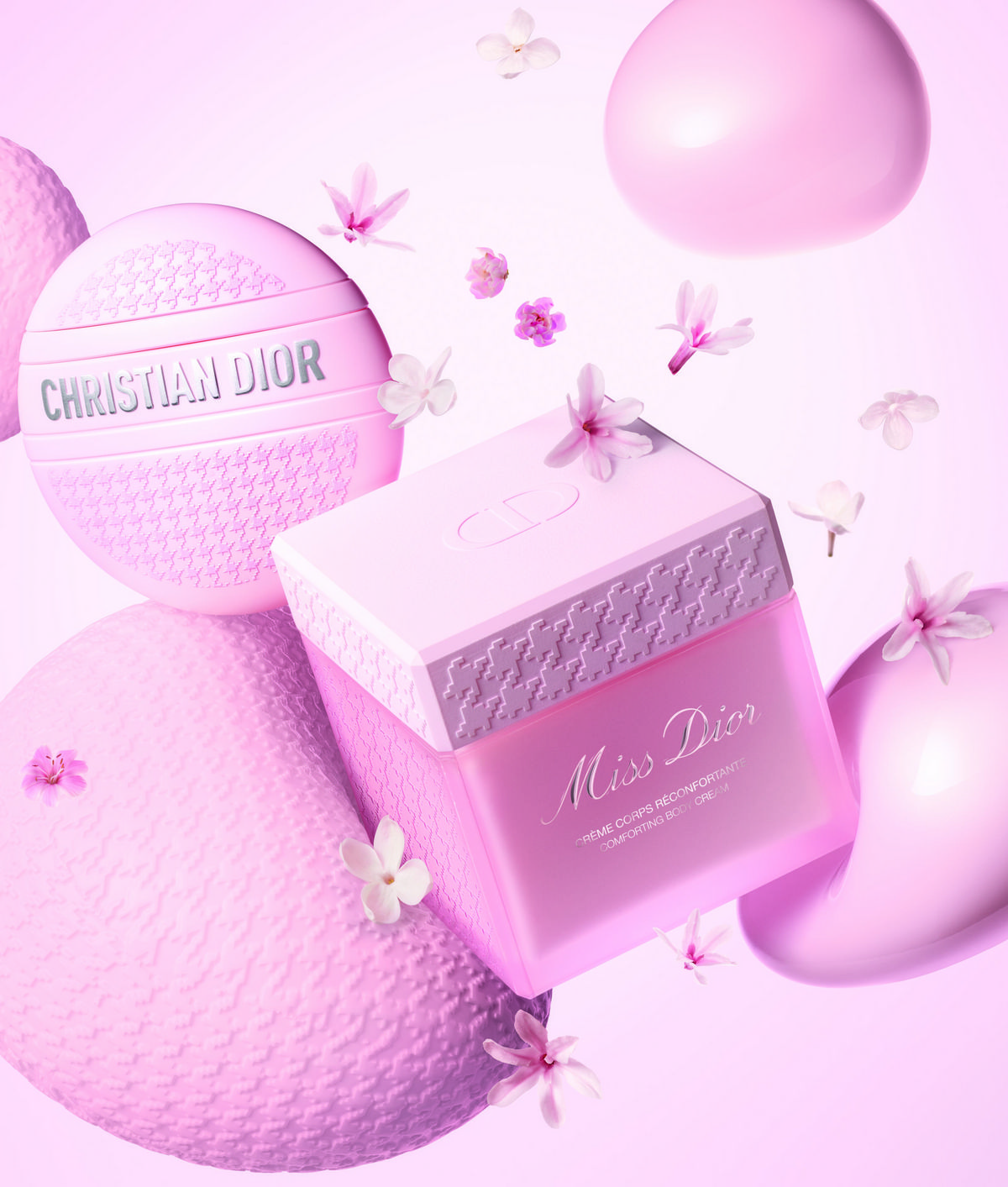 미스 디올 멜트-인 핸드 크림 I 50ml 8만 9천원 대, 미스 디올 컴포팅 바디 크림 150ml 14만 5천원 대 