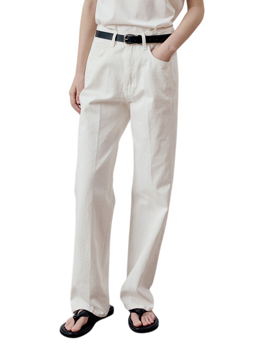 클래식 데님 클린 화이트