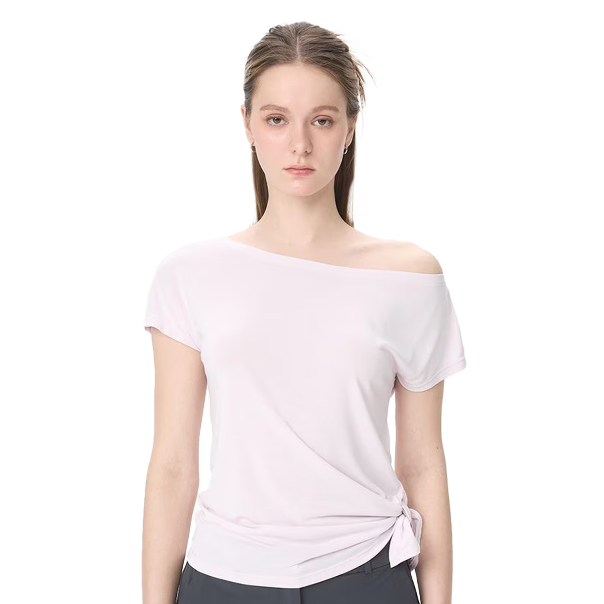 슈퍼 소프트 타이업 숏 슬리브