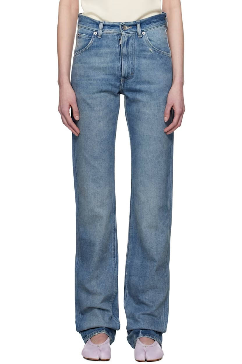 Blue 5 Pockets Jeans