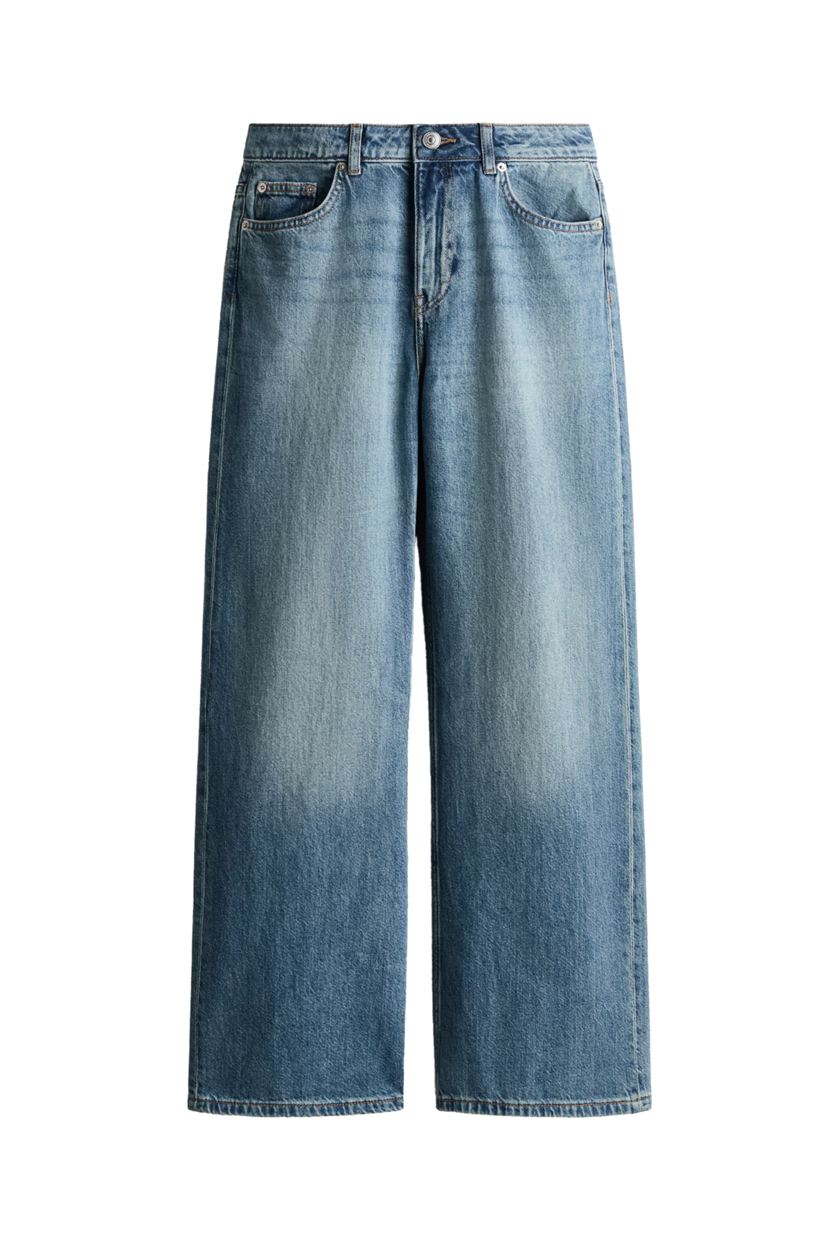 레귤러 웨이스트 배기 진