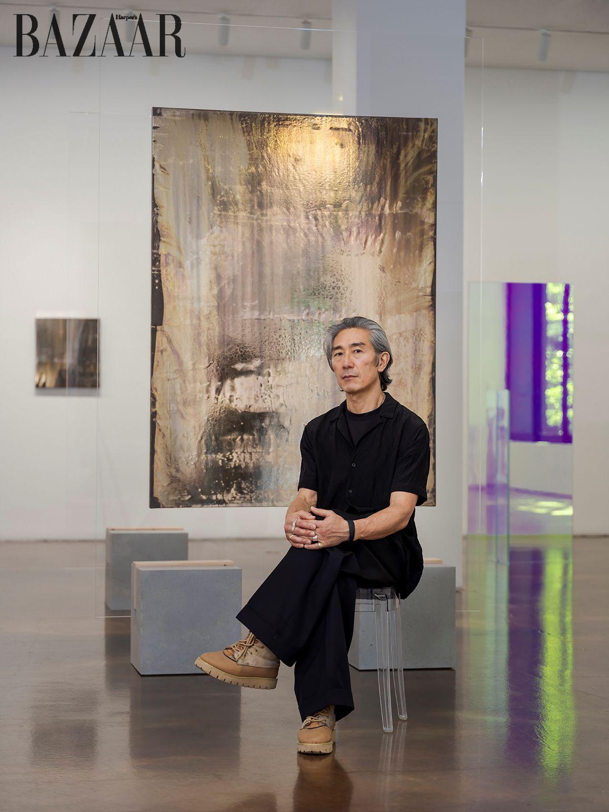 Artist portrait of Michael Joo. Photo: Jeon Byeong Cheol, Kukje Gallery