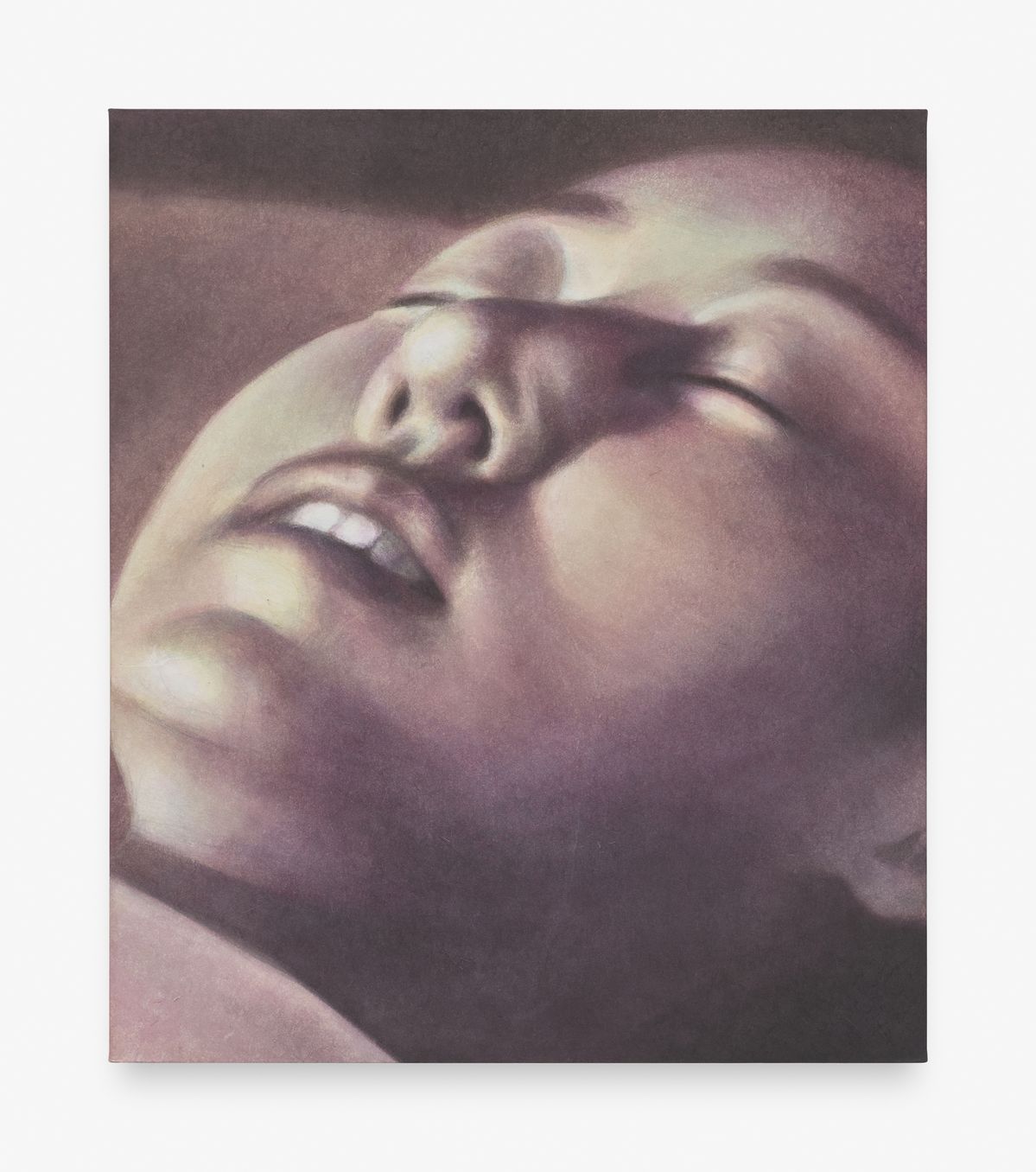 양유연 Yooyun Yang_선잠 Doze, 2026, 장지에 아크릴 Acrylic on Korean paper (Jangji), 53 x 45.5cm