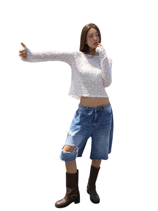 버뮤다 트라이앵글 데님 진스