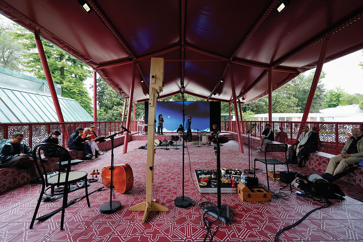 카타르관의 오프닝 퍼포먼스. Photo: La Biennale di Venezia