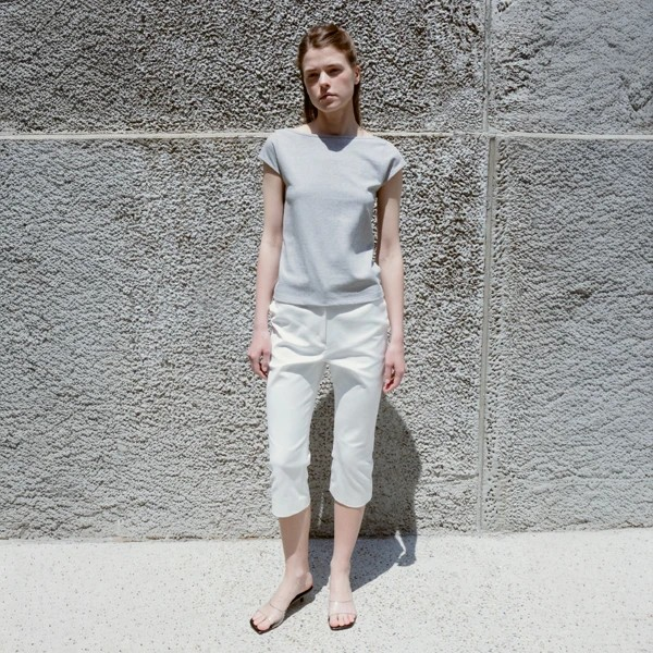 COTTON CAPRI PANTS