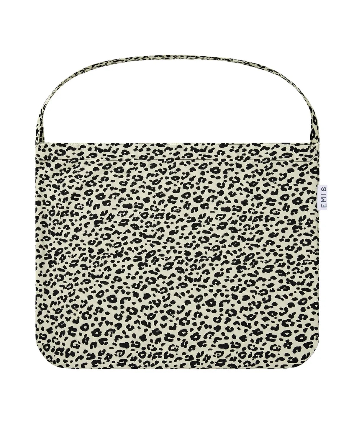 LEOPARD CORDUROY ECO BAG