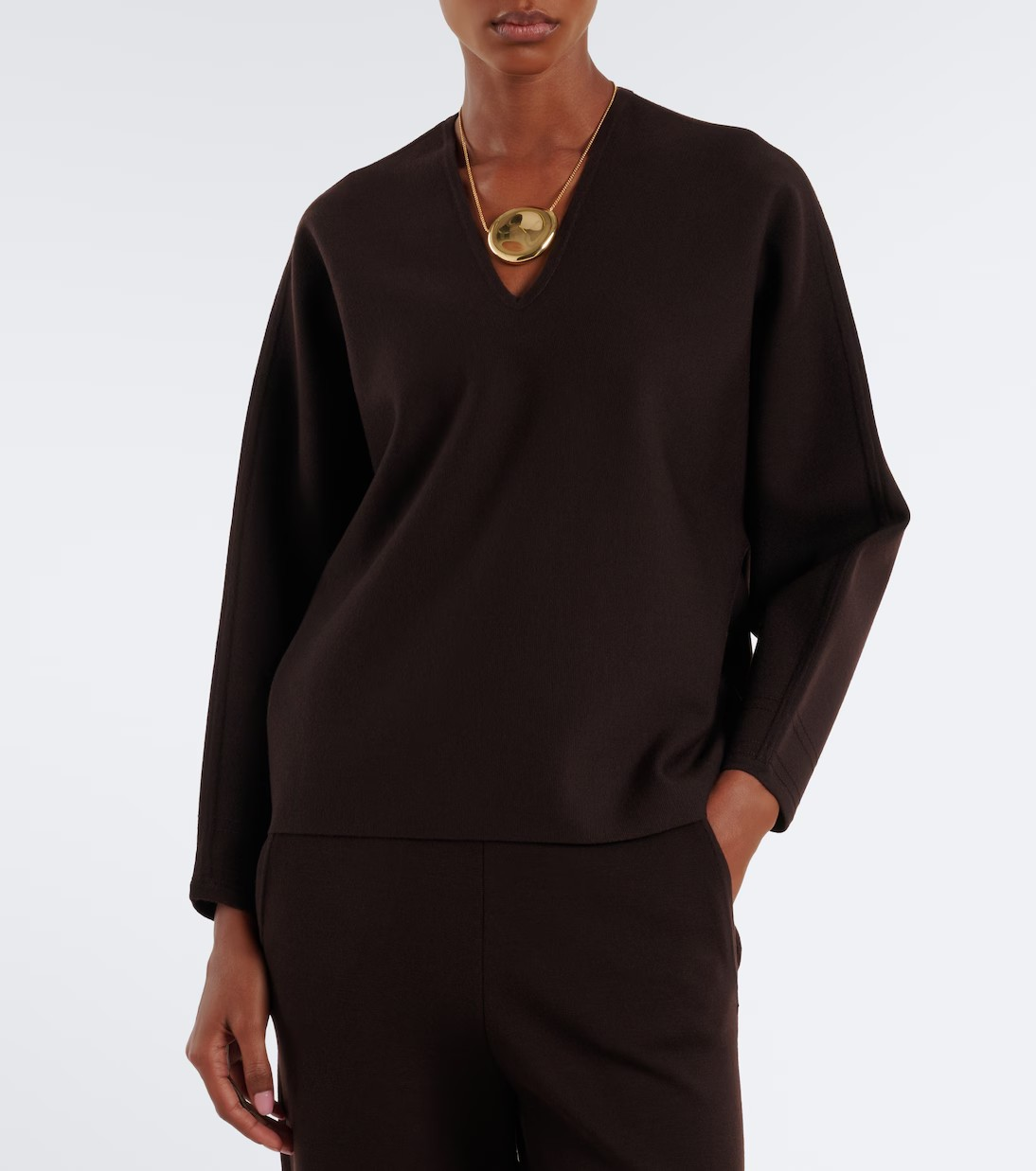 Wool-blend sweater