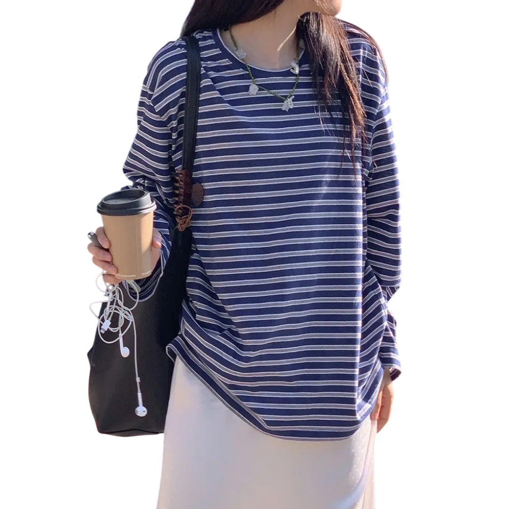 a comfy 스트라이프 티셔츠