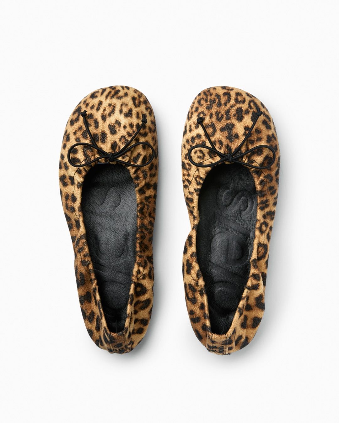 BUN BALLERINA FLATS LEOPARD