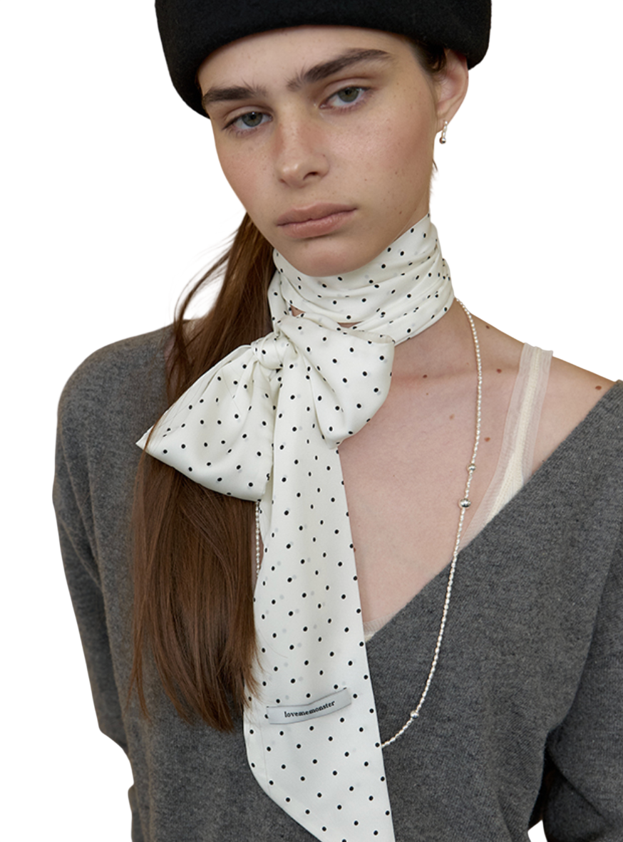 Shining Pearl & Balls Multi Long Necklace