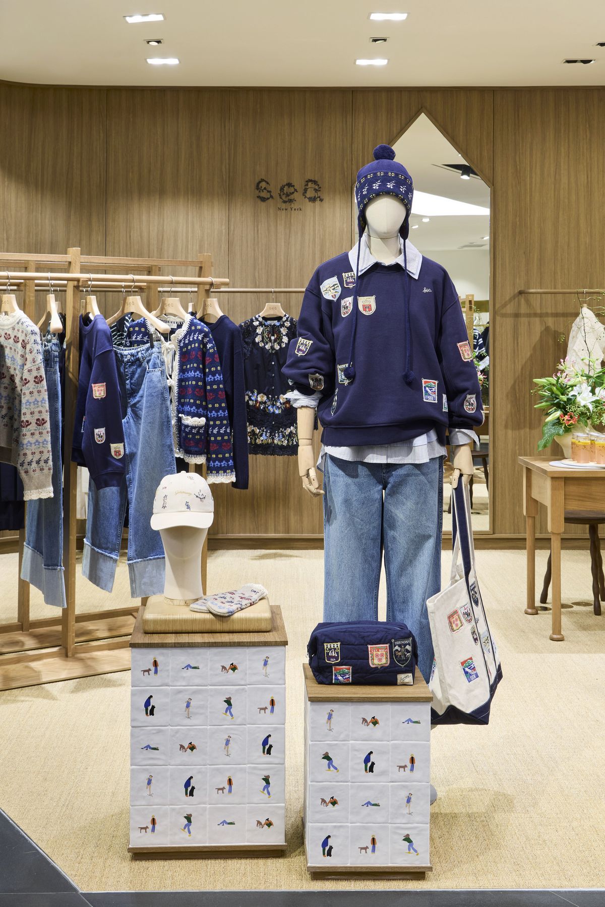 신세계백화점 강남점 4층 씨뉴욕 매장. 