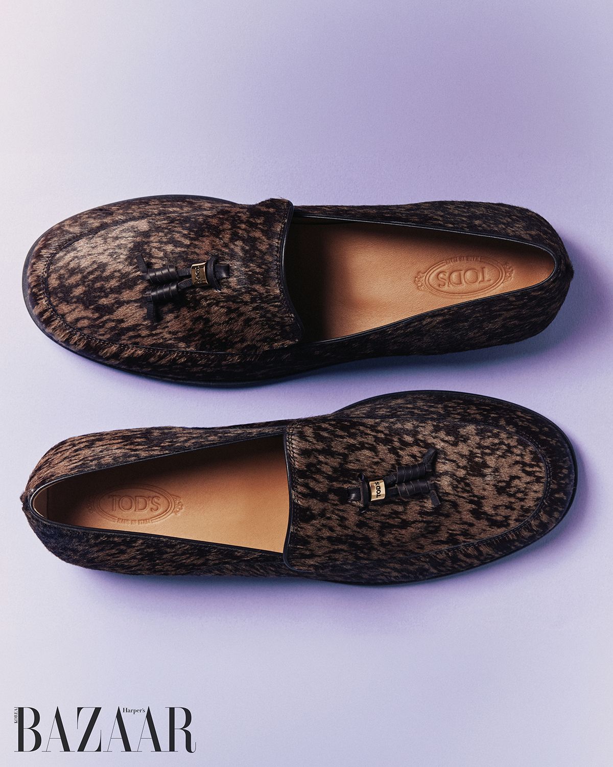 레오퍼드 로퍼는 1백36만원 Tod’s.