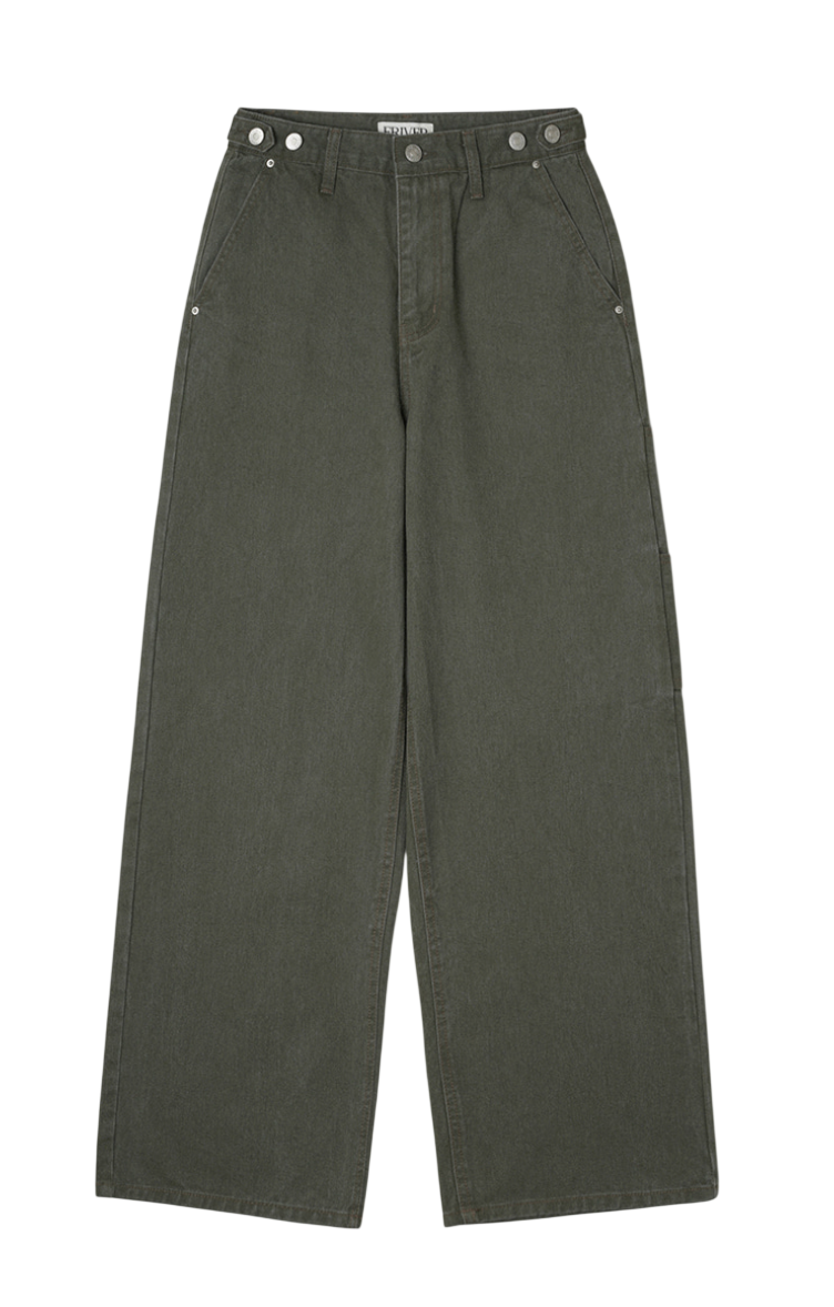 Pocket washed cargo pants