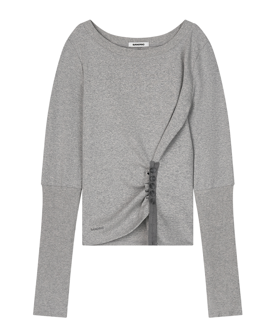 Button Detail Tee