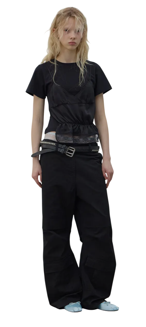LOW POCKET CARGO PANTS