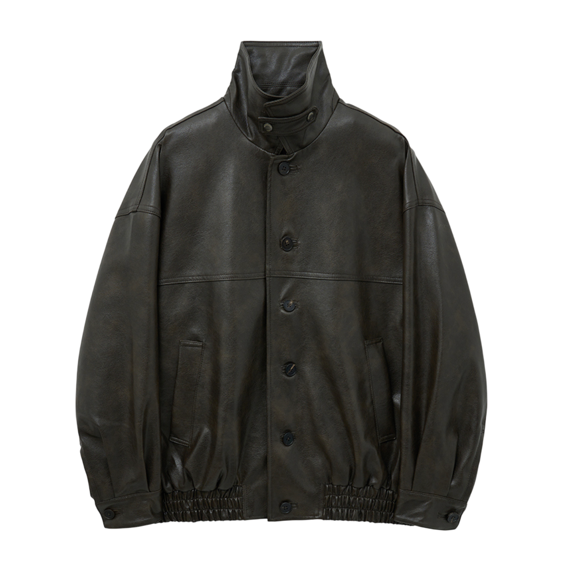Two Way Vegan Leather Jacket