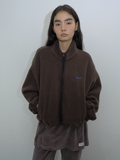 코지 핏 플리스 집업