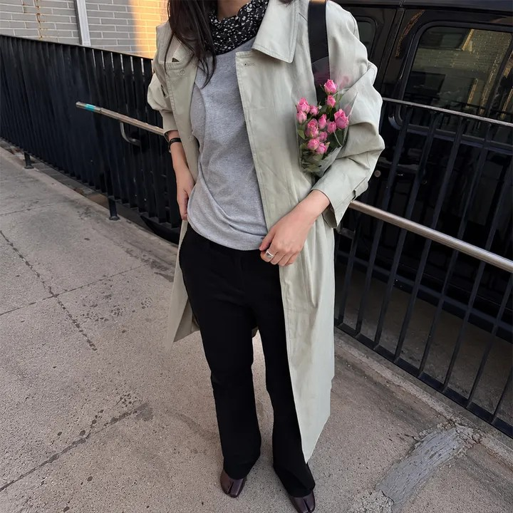 Cove Raglan Trench Coat