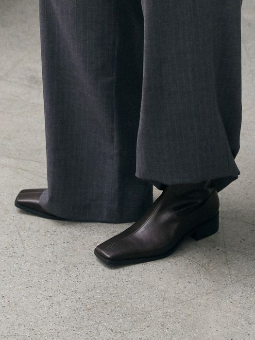 HAUN Square Ankle Boots