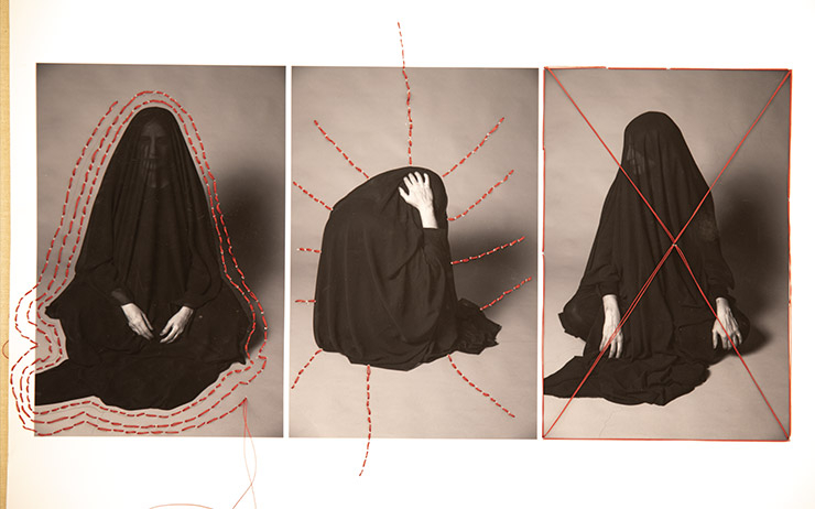 Boushra Almutawakel, <Where Can I Find from My Own Mind??>, 2021.