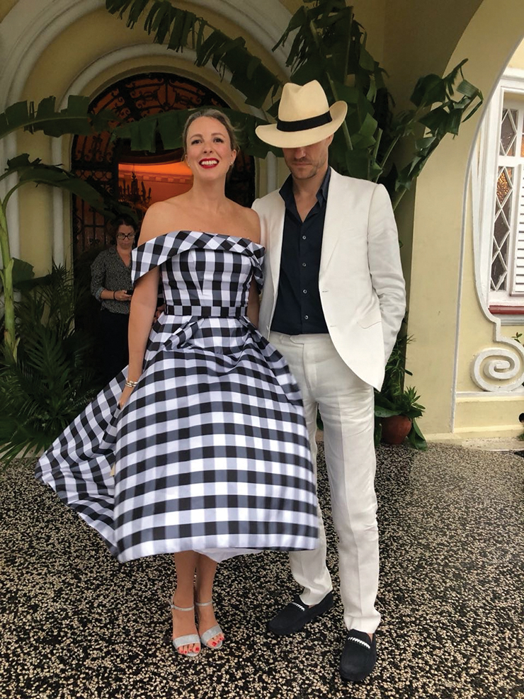 “2018년 5월, 쿠바에서 나의 40번째 생일 기념하며.”