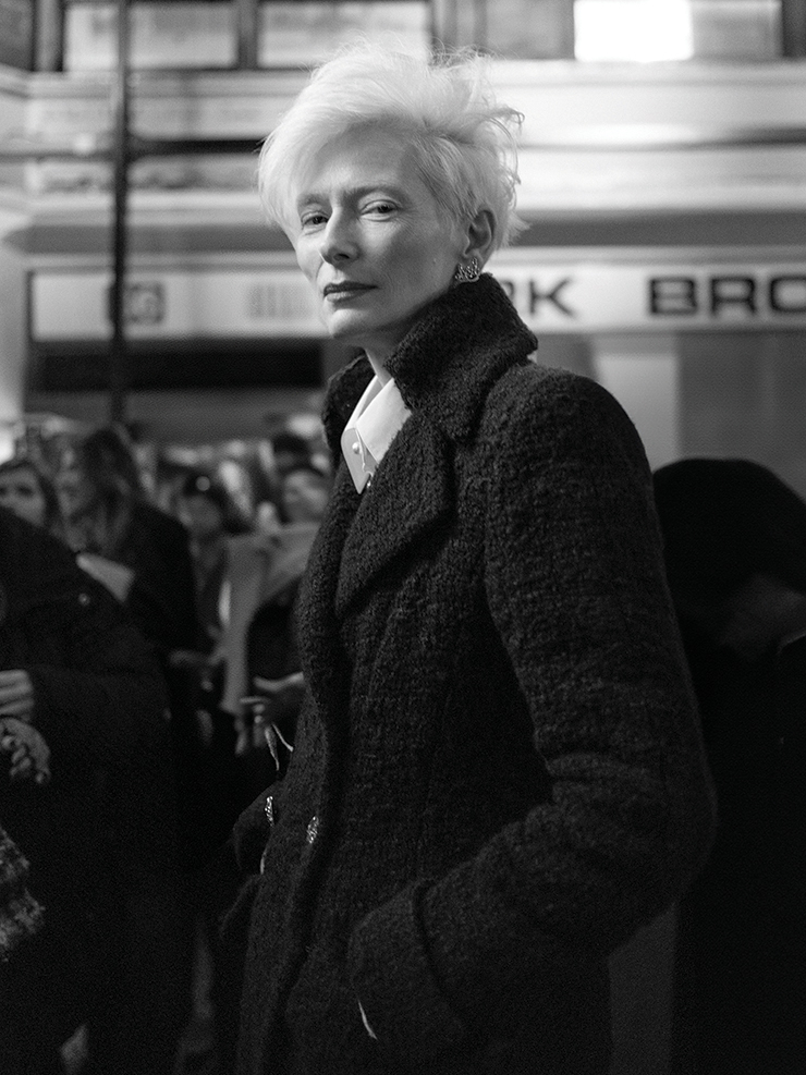 배우 틸다 스윈튼.