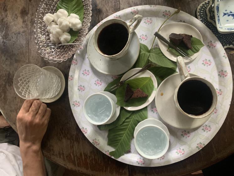 고산지대 디저트 요리와 함께 하는 애프터눈 티