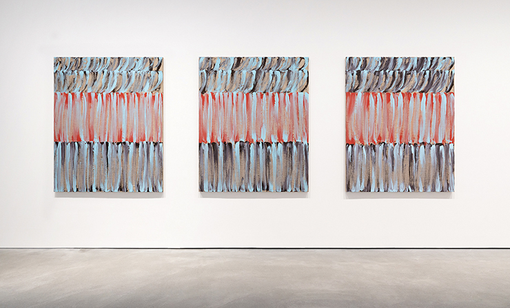 Installation view of Lee Kun-Yong, Pace Gallery, Hong Kong, 2022 Gallery.