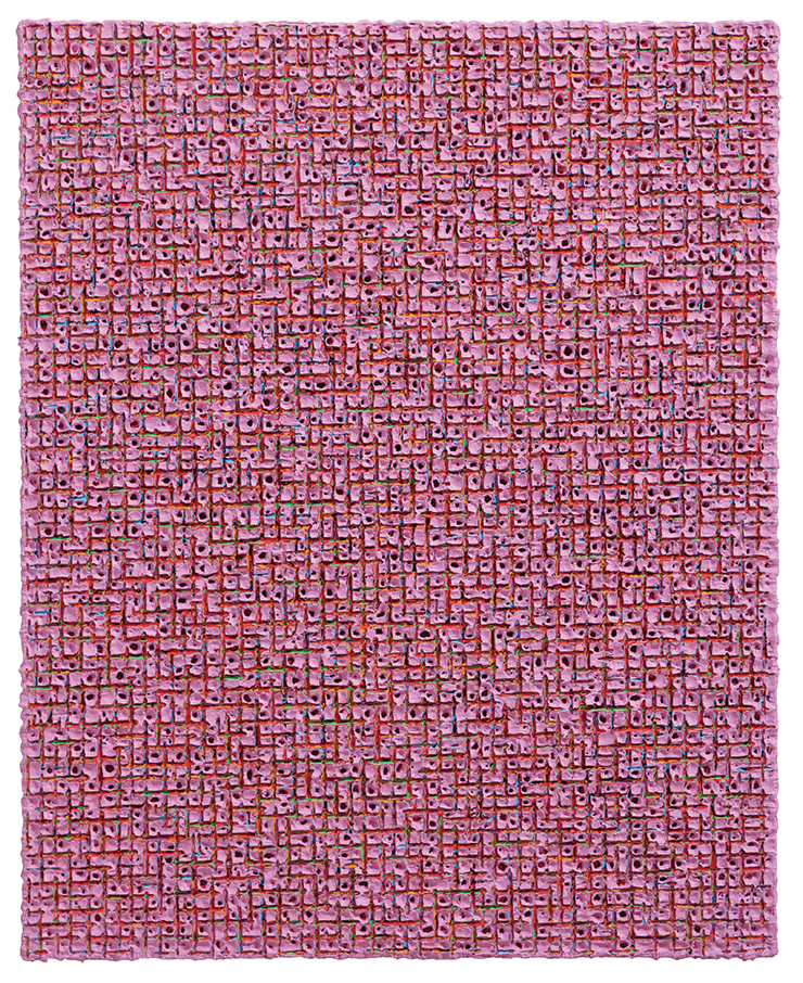 김태호, <Internal Rhythm>, 2010-70, Acrylic on canvas, 100.6x81.2cm.