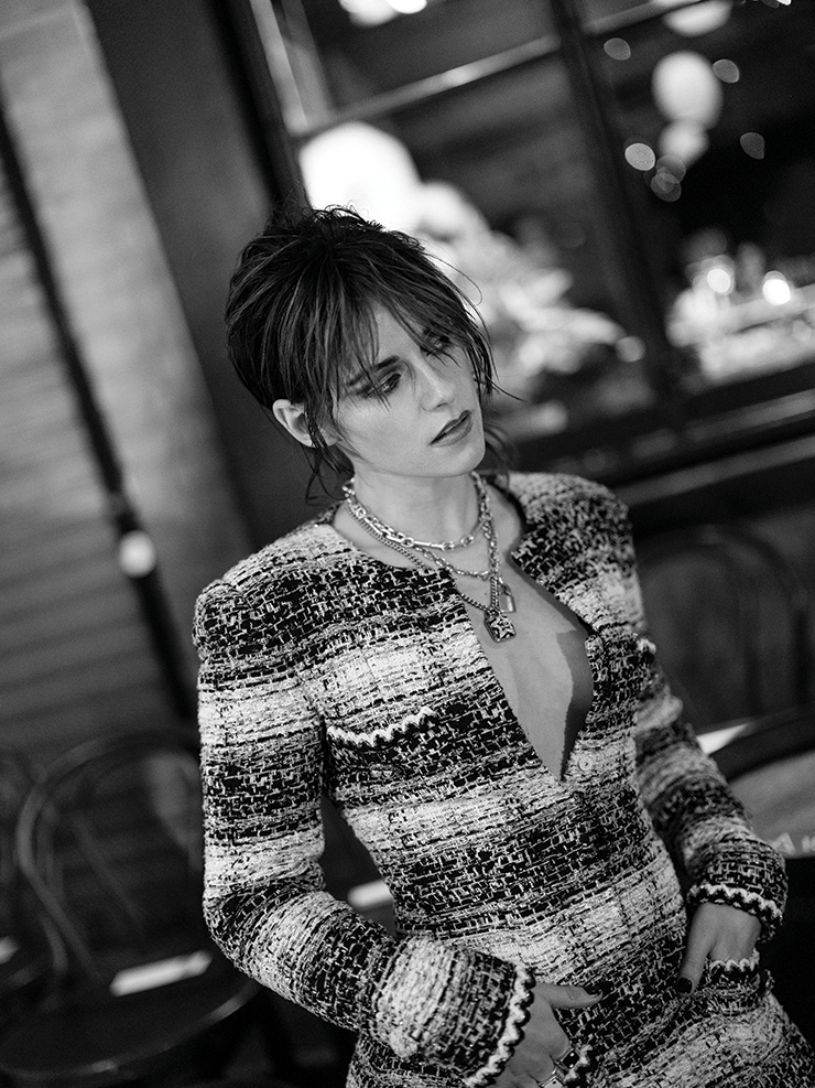 샤넬의 앰배서더 배우 크리스틴 스튜어트.