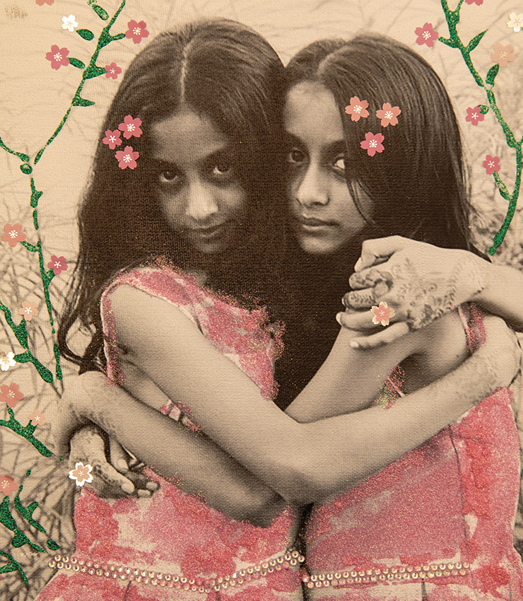 Boushra Almutawakel, <Magical Twins in the Land of Mania>, 2021. 