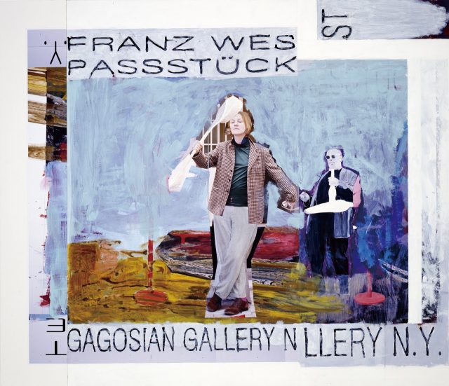 ‘Poster Project(passstücke, Gagosian Gallery, N.Y)’, 2008, 114×133cm, Collage on cardboard.