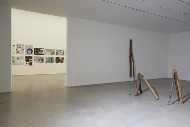 이건용 작가의 전시 전경.