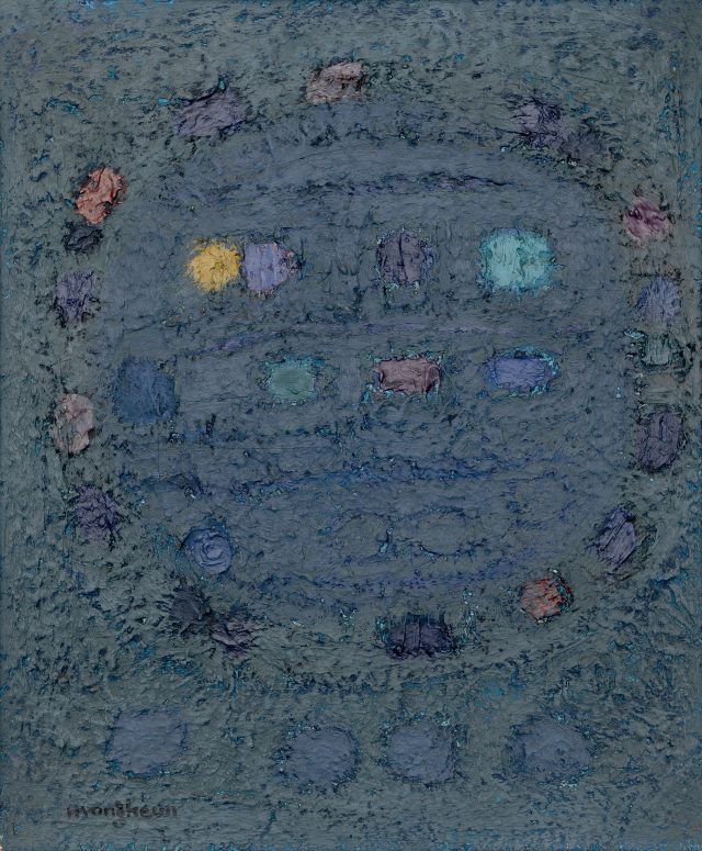 제목 미상, 1966년경, 62×51.5cm, 캔버스에 유채, 개인 소장.