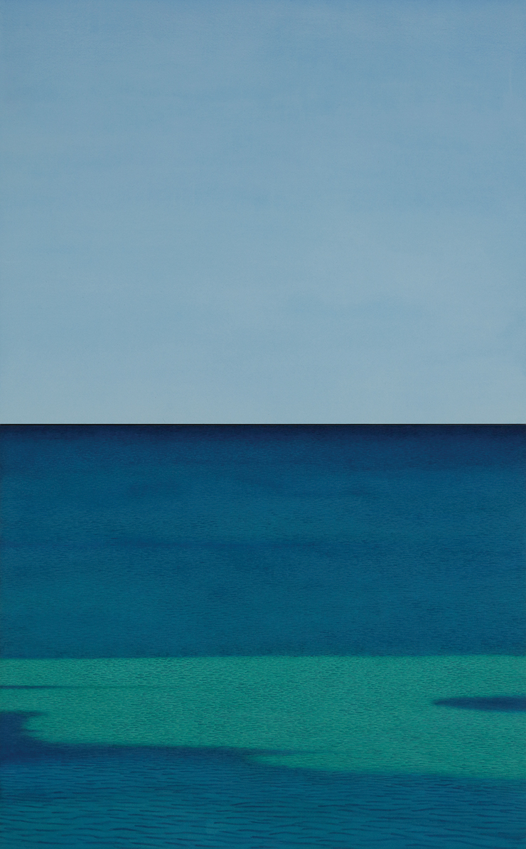 <Towards>, 2023, Color on canvas, 260x162cm. 130x162cm each, 2 pieces.